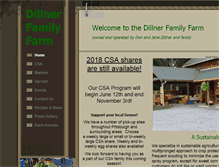 Tablet Screenshot of dillnerfamilyfarm.com